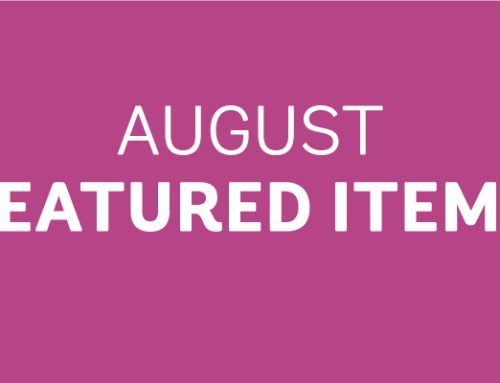 August Featured Items