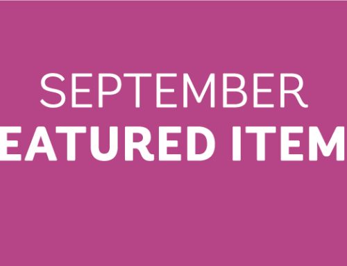 September Featured Items
